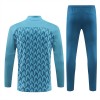 Sudadera De Entrenamiento Olympique de Marseille Cremallera De Cuarto 2024-25 Azul - Hombre